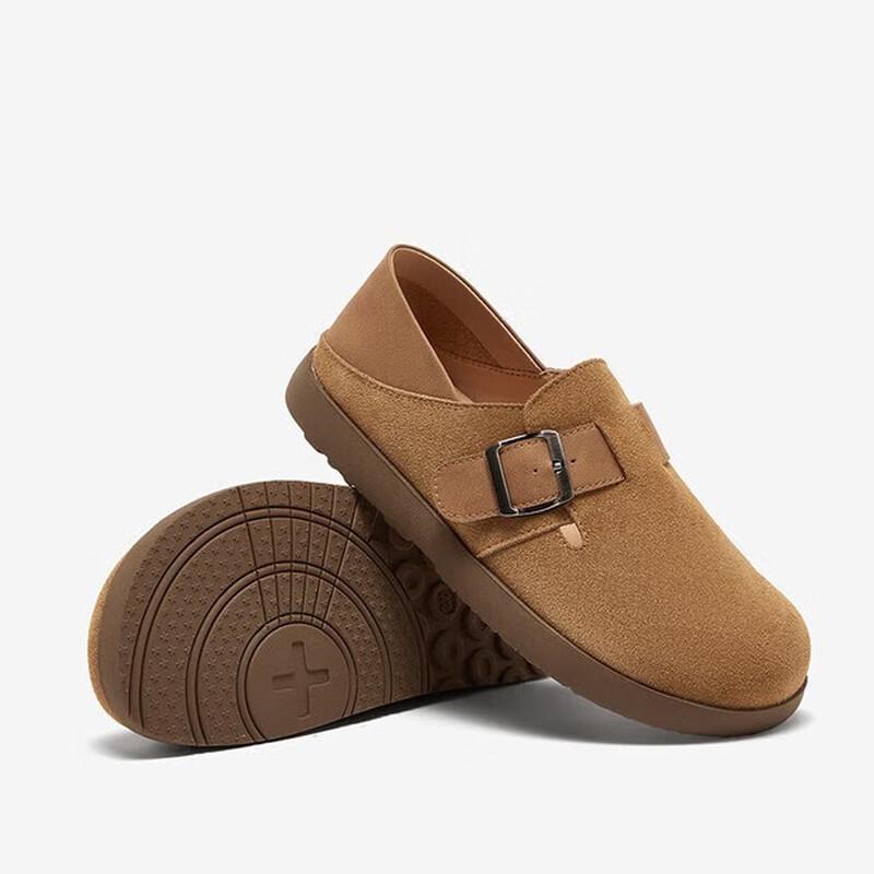 BASTO Women s Retro Casual Buckle Flat Shoes 36