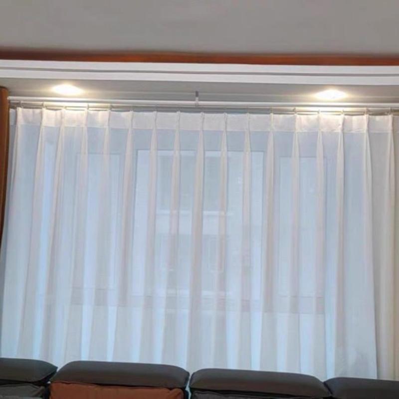 Versatile Aluminum Alloy Rod Bracket Suitable for Curtain or Wardrobe