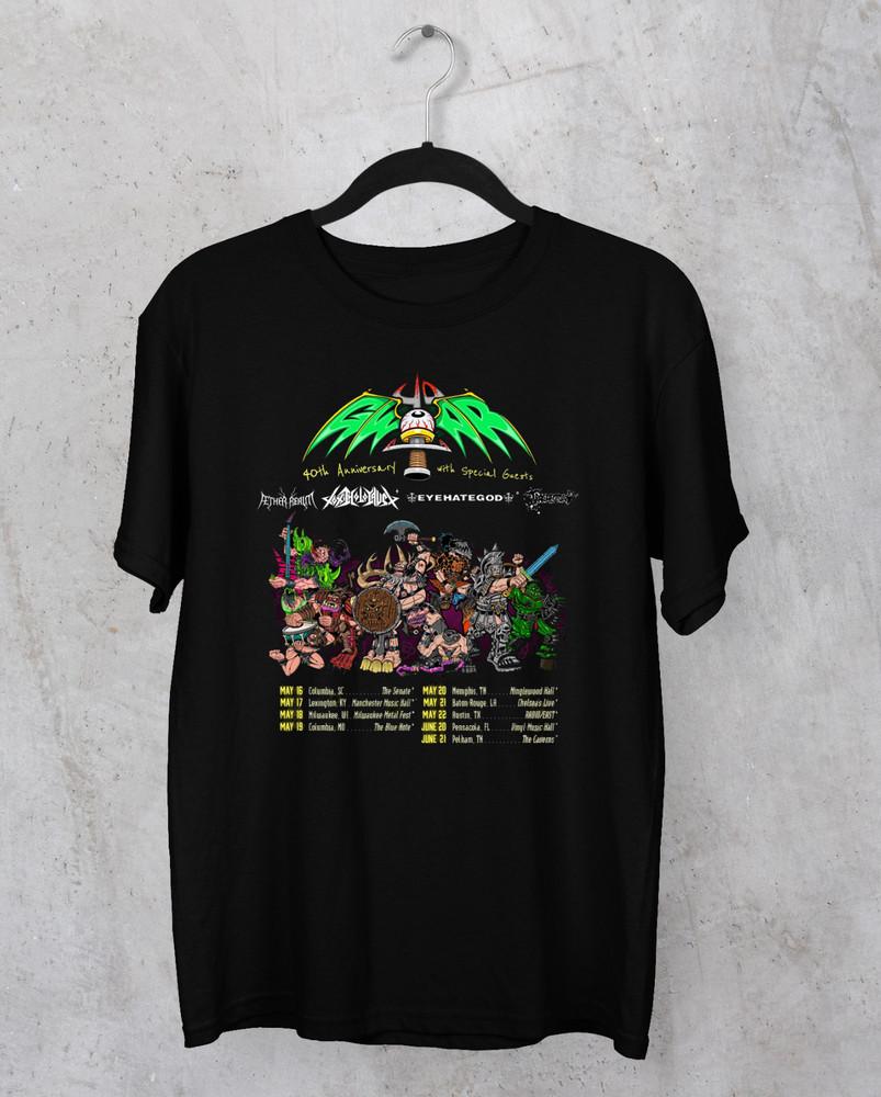 HOT NEW GWAR Band 2025 Black T-shirt Short Sleeve S To 45Xl XA798