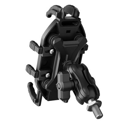 WUPP CS-2072D1 Soporte para Teléfono Móvil con Rótula M8 Antirrobo Soporte para Teléfono de Motocicleta
