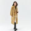 Autumn and Winter New M Home Classic Handmade Double-sided Wool Coat Belt Woolen Coat Temperament Commuting