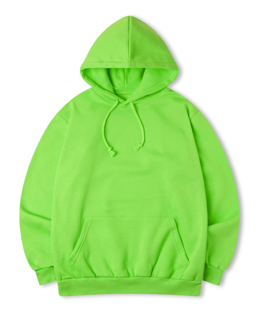 [2Pack] Essential Regular Brushed Fleece Hooded Sweatshirt 16 Colors (Type A)