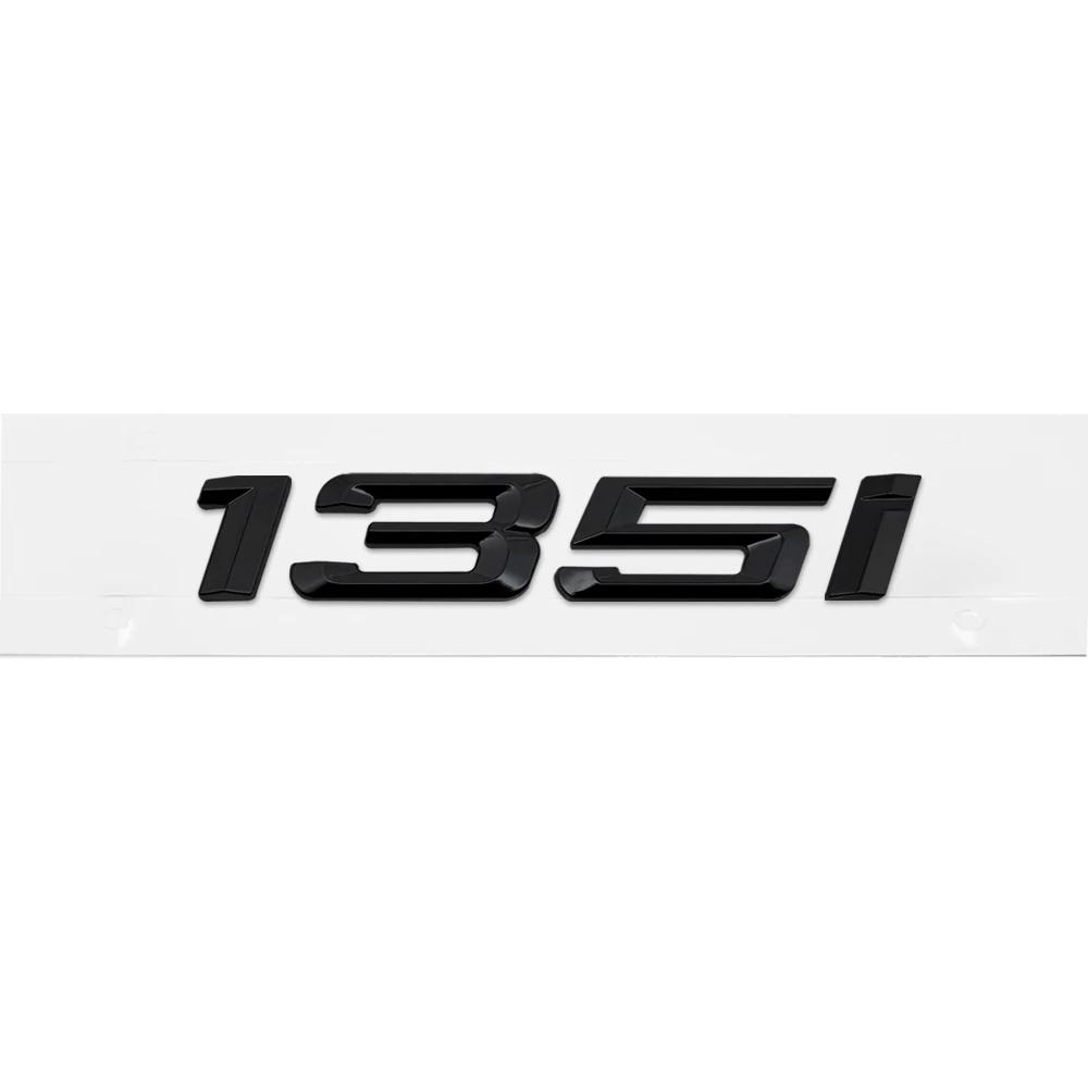 For BMW F52 F40 F20 F21 E81 E82 E87 E88 DIY Sticker Rear Trunk Badge Plastic Decal 1 Series 125i 128i 130i 135i KITG9