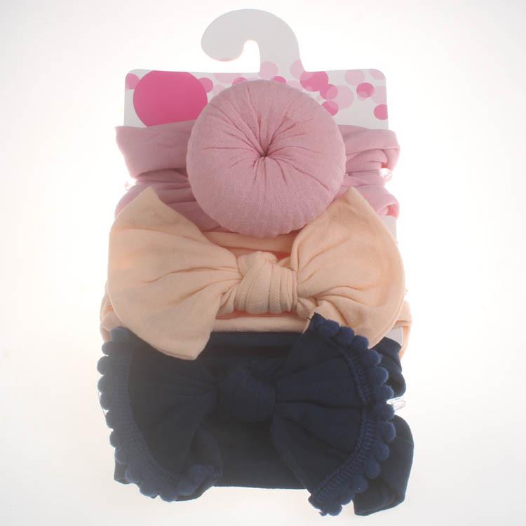 

Популярный набор мягких нейлоновых повязок на голову с бантами для детей