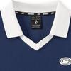 Skechers Comfortable Skin-Friendly Versatile Short Sleeve Nautical Style Polo Shirt Women Tops Navy-Blue L225W115-00DU