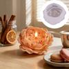 Rose Silicone Candle Soap Mold DIY 3D Rose Aromatherapy Gypsum Resin Crafts Cement Mould Valentine's Day Gift