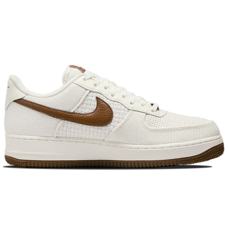 Nike Air Force 1 07 SNKRS Day Men Sneakers White Summit-White Cacao-Wow DX2666-100