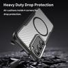 For Samsung Galaxy S23 Case TPU+PC Carbon Fiber Phone Cover Magnetic Case