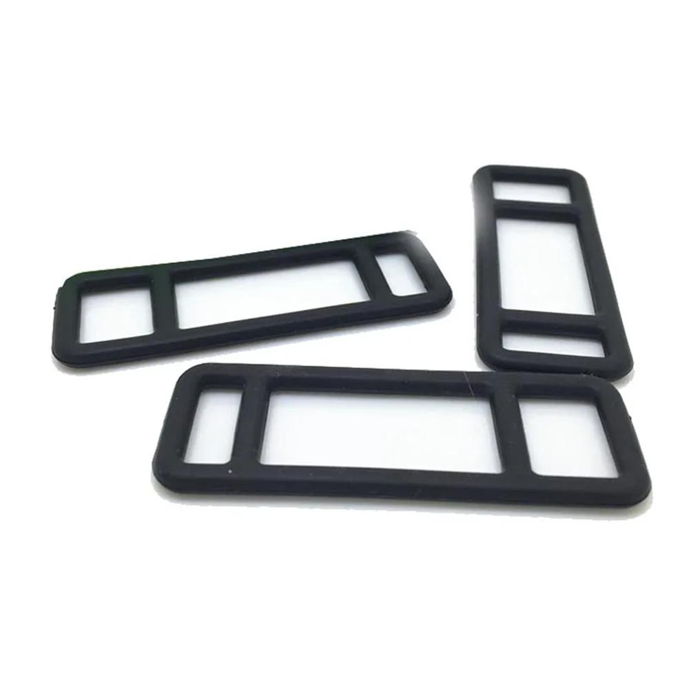 4pcs 67MM Driving Recorder Fixed Bandage Strap Silicone Fit for DVR