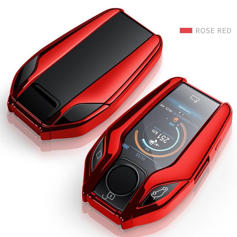 TPU Car Fully Key Case LED Display Key Cover Case for BMW 5 7 Series G11 G12 G30 G31 G32 I8 I12 I15 G01 X3 G02 X4 G05 X5 G07 X7