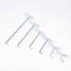 5Pcs Square Hole Board Hook Pegboard Hooks Shelf Metal Hook Garage Pegboard Hanger Wall Mount Storage Rack