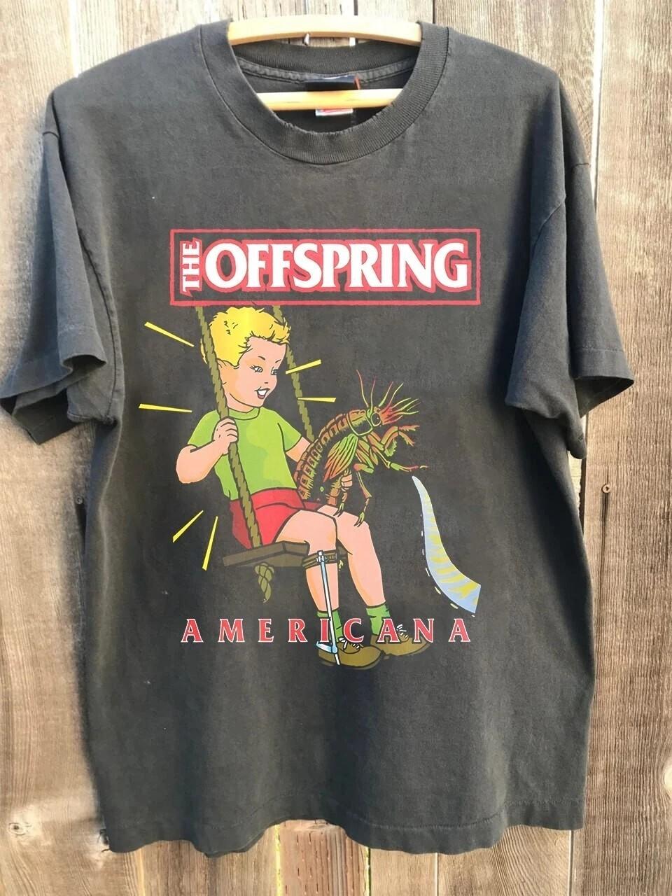

The Offspring Graphic Charcoal Color T shirt Unisex Men Women S5XL Unisex T-Shirt XL