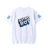Astro Bot Anime Women Men's T-shirts Cartoon Printed O-Neck Oversized Short Sleeves Fashion Mens Clothing Streetwear