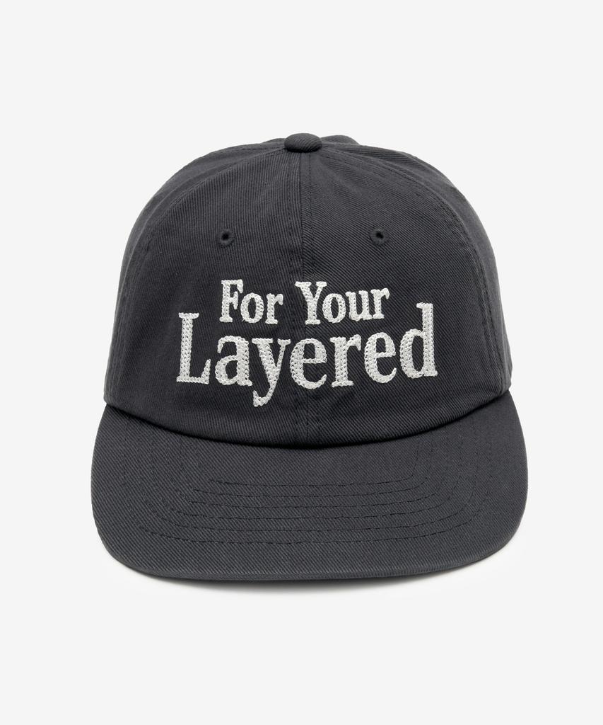Wednesday Oasis For Your Layered Day Ball Cap_Charcoal(W25-Acc05)