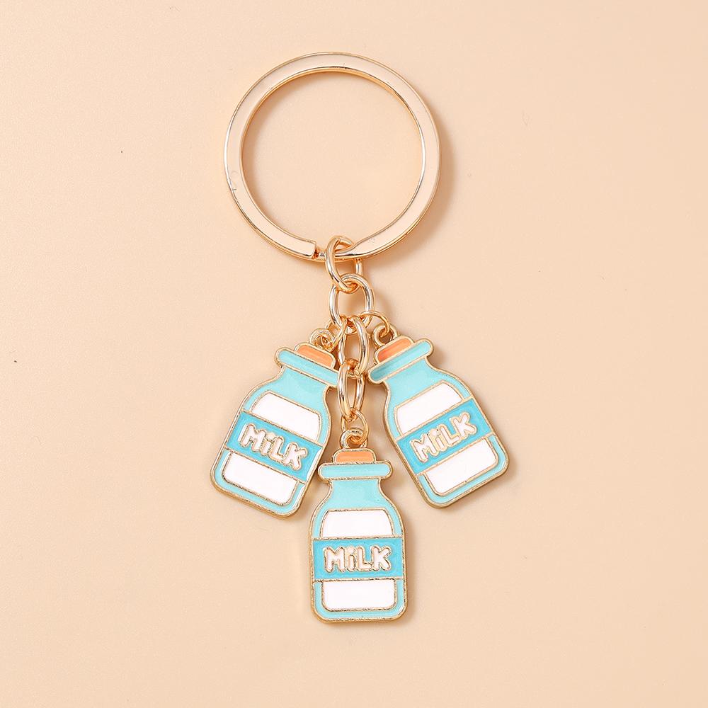 

Fashion Ice Cream Keychain Simulation Food Key Ring Pendants for Women Girls Handbag Decor DIY Key Chain Jewelry Gifts