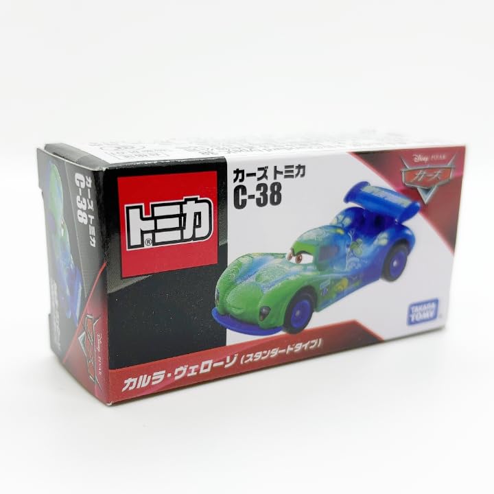Cars Tomica Discontinued Model C-38 Carla Veloso (Standard Type) Disney Pixar Takara Tomy