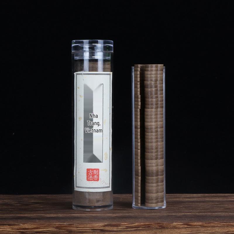 Auspicious Cloud Sandalwood & Agarwood Coil Incense: Long-Lasting Indoor Aromatherapy Burner