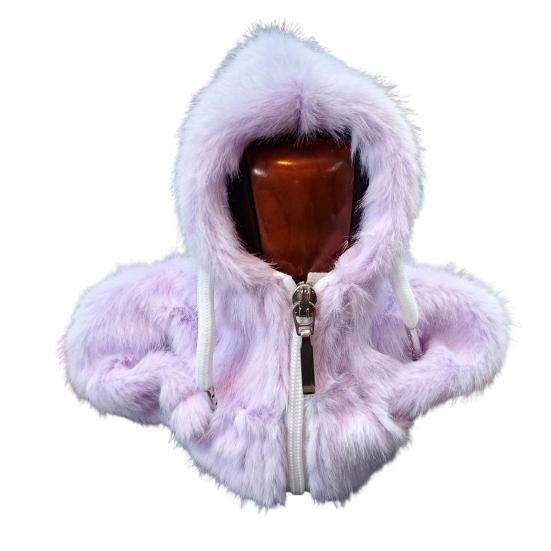 Gear Shift Hoodie Cover Fluffy Gear Shift Knob Sleeve Soft