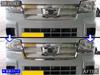 BRIGHTZ Chrome Front Bumper Upper Molding for Late Model Hijet Truck Jumbo S 510 Hijet Truck Jumbo S500P/S510P [GRI-COV-L-043] S500, S510, 500,