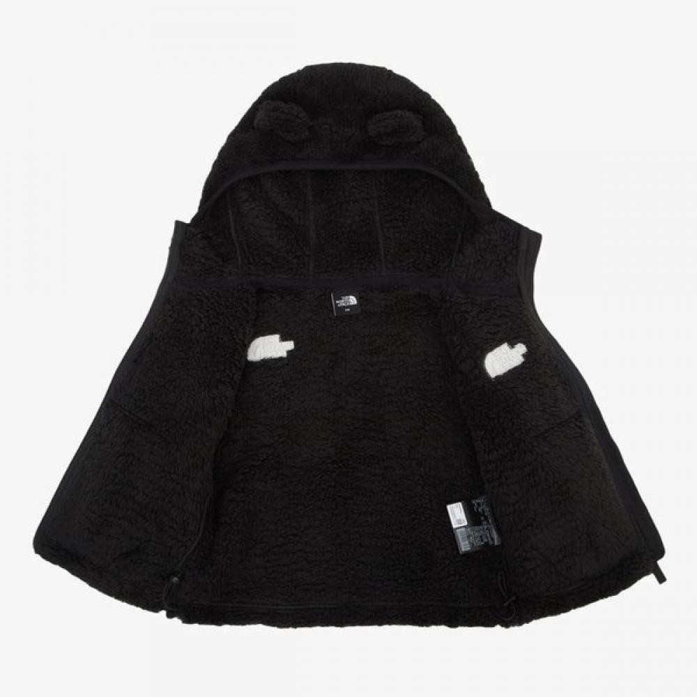 The North Face Kids Fleece Jacket Black Nj4fr53u