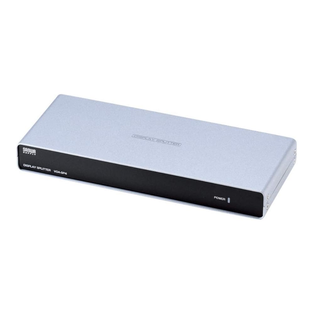 Sanwa Supply High-Performance Display Splitter (4-way) VGA-SP4