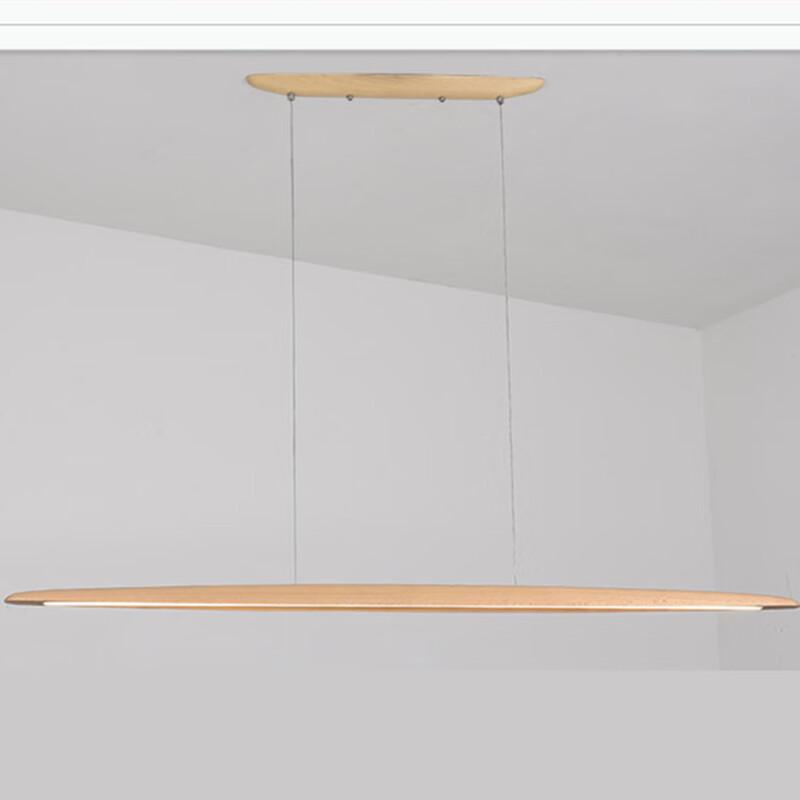 Pailide Modern Wood Strip Pendant Light