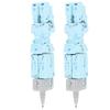 2Pcs Deformation Robot Toy Deformation Robot Pen Disassemble Student Study Stationery Light Blue