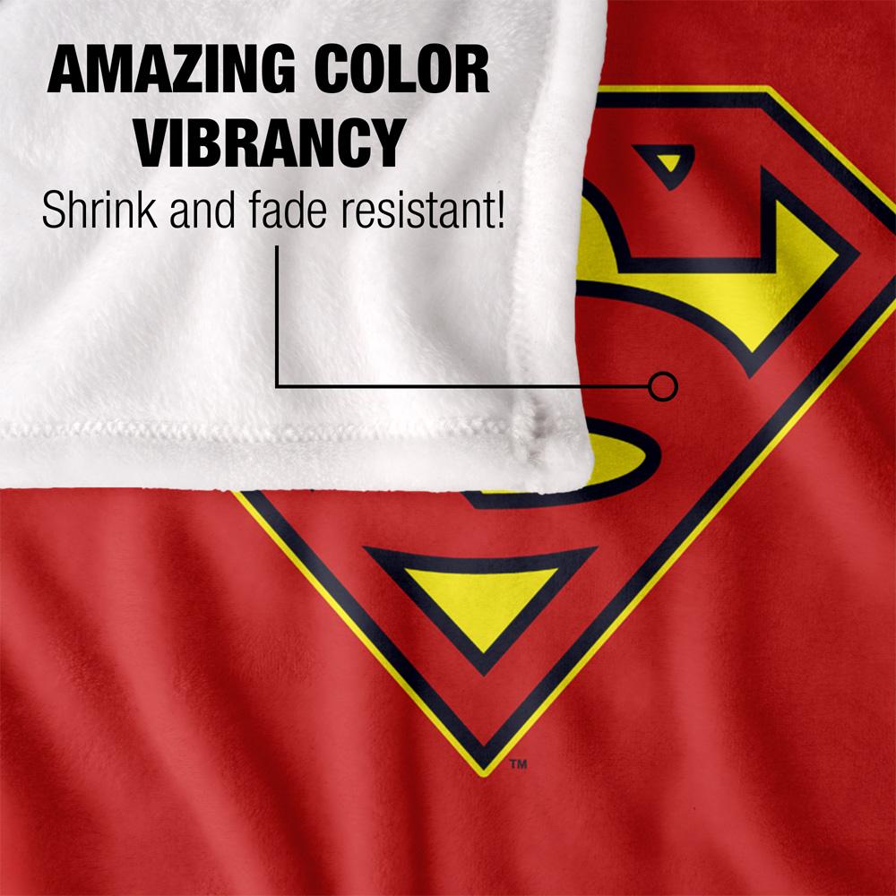 Superman Small Logo Blanket