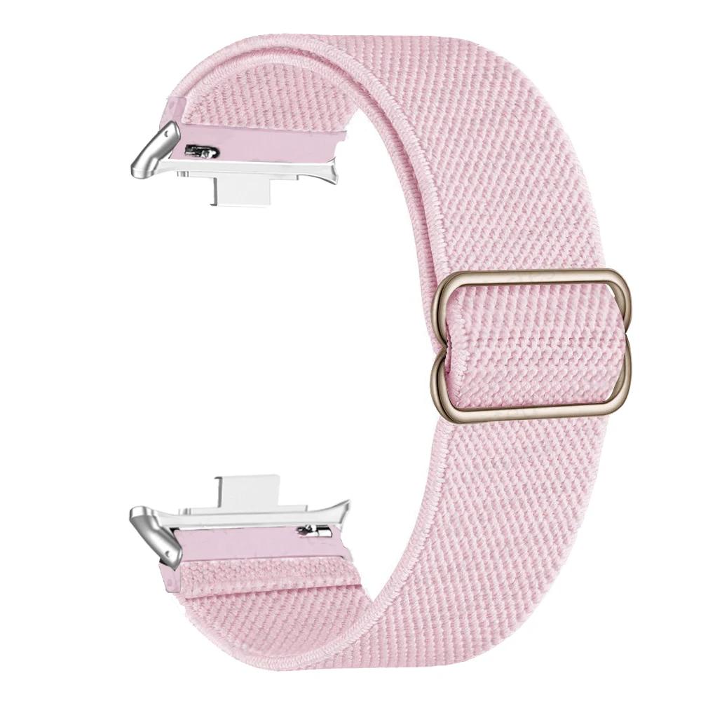 Elastic Nylon Strap For Huawei Watch Fit 4/4 Pro Replacement Women Men Sport Solo Braided Watch Band Loop Watch Fit 3 Bracelet
