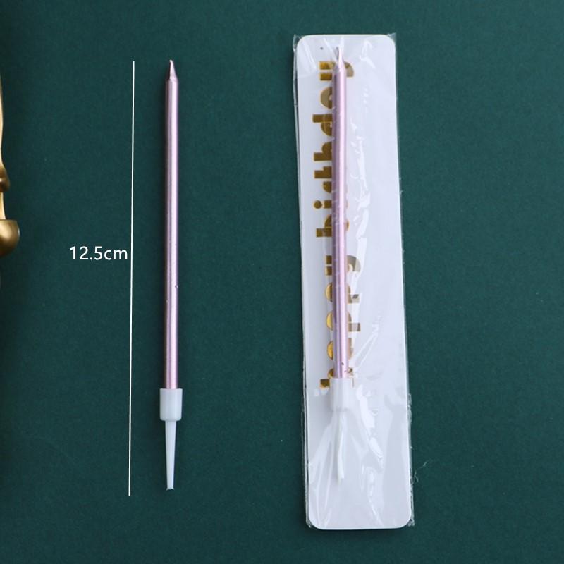 50 Gold and Silver Number Candle Cake Toppers - Individually Boxed Party Decorations