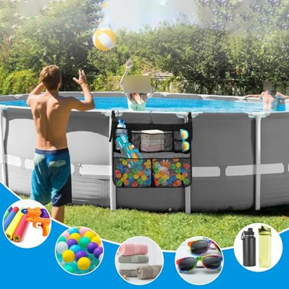 

Adjustable Hooks Pool Basket Outdoor Activities 60 X 51cm Adjustable Hanging Storage Solution Dimensions 60 X 51cm China Mainland