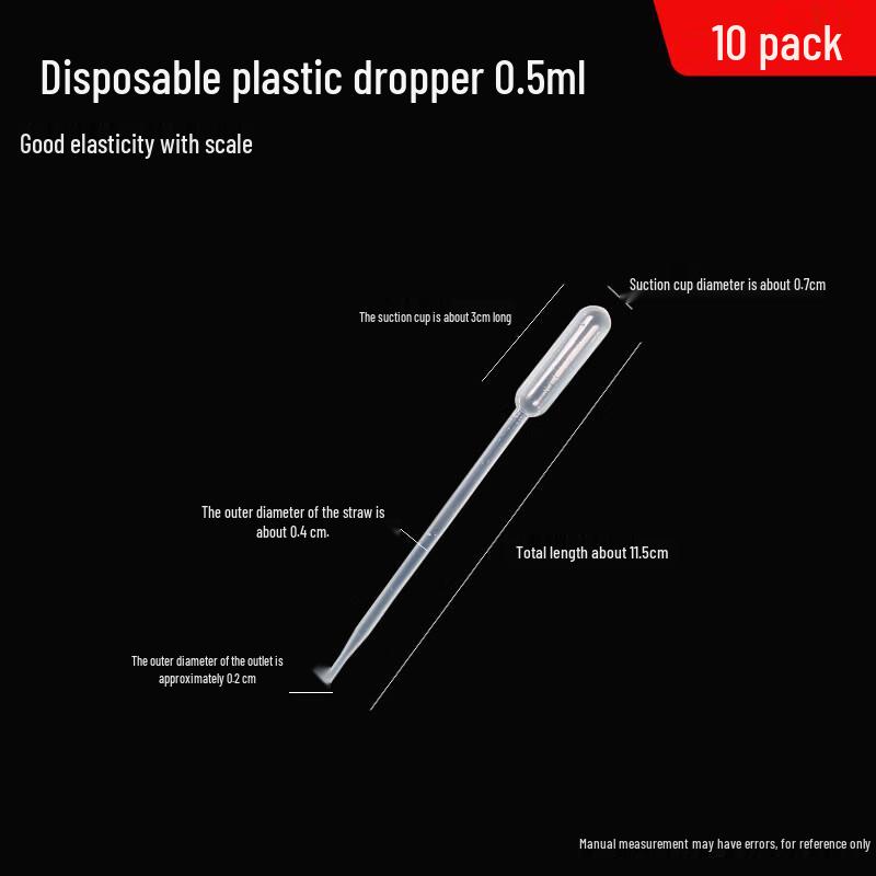 ZISIZ Disposable Plastic Pasteur Pipettes