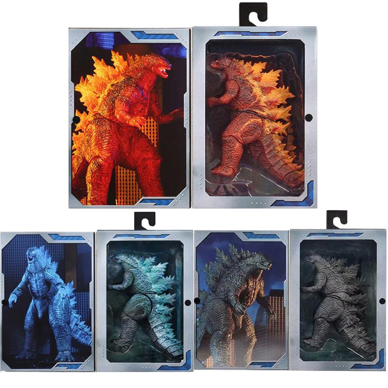 Burning Godzilla Figura 2019 Movie SHM Monster Articulated Action Figure Anime Model 6-Inch Doll Toys Ornament Gift for Children