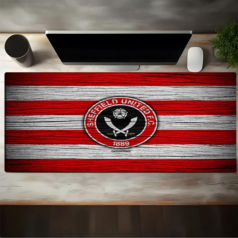 Sheffield Team Crest Mouse Pad, Gaming Mouse Pad, Keyboard Pad, Desk Decor for Computer Notebook Fan Gift Birthday Gift
