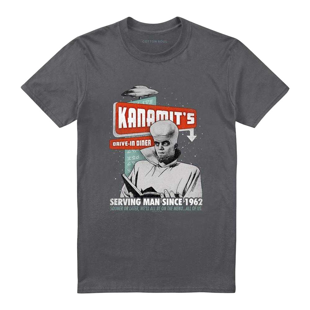 The Twilight Zone Unisex Adult Kanamits Diner T-Shirt