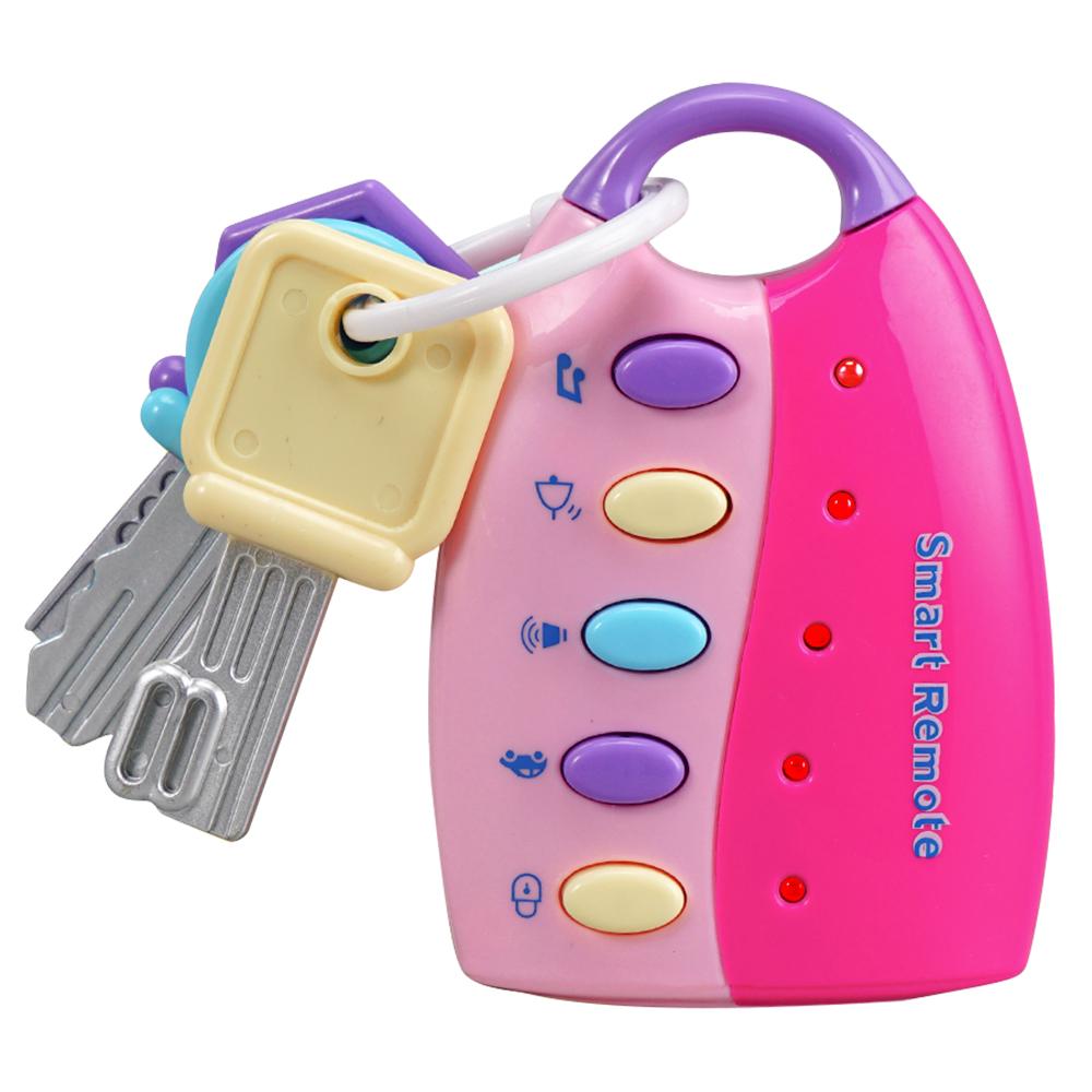 1025 Remote Car Control Key Toy Musical Learning Educational Toy with Light A
