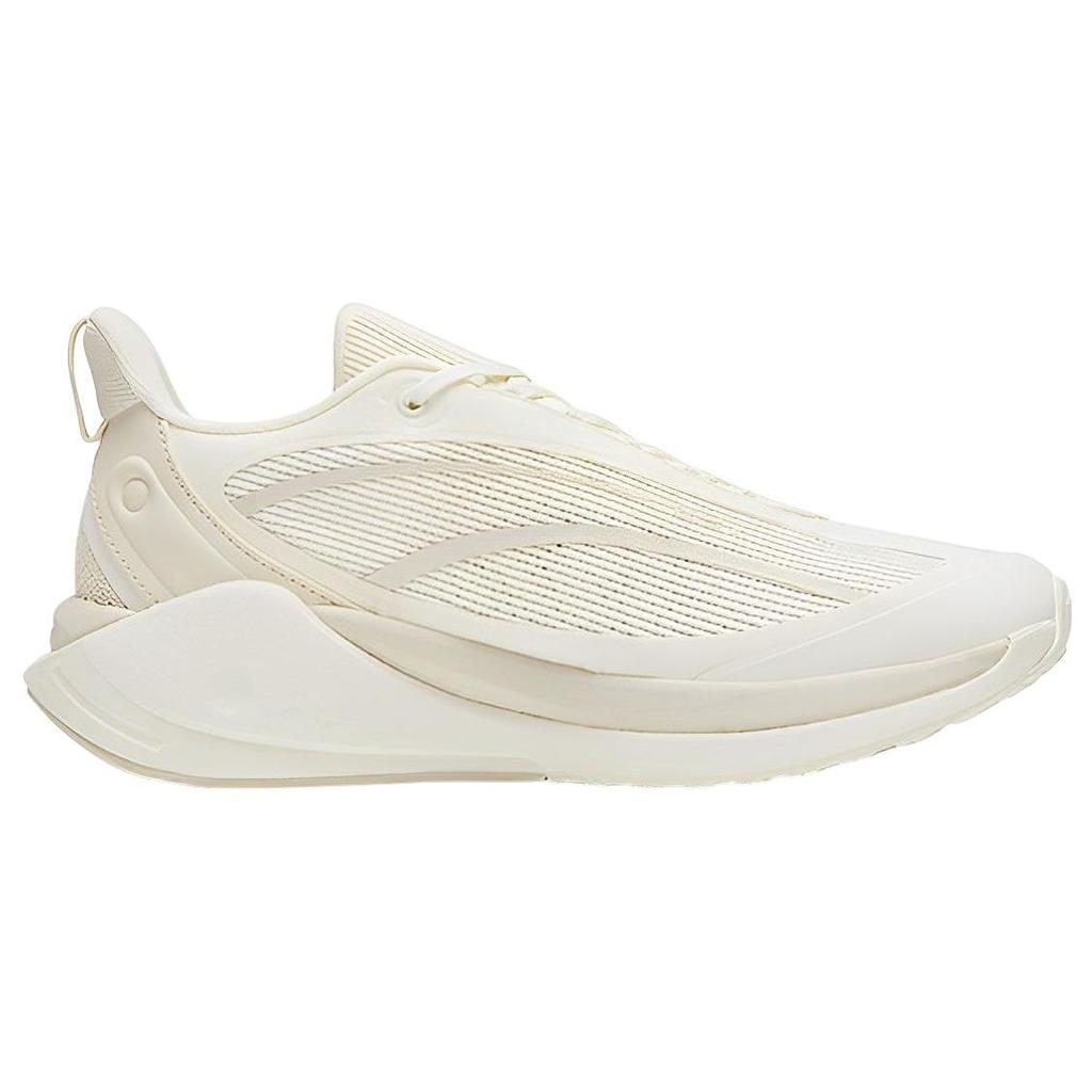 Anta C37 3.0 Comfortable Fabric Synthetic Leather Non-Slip Wear-Resistant Breathable Low-Top Running Shoes Women Sneaker White Gray 922315537-3