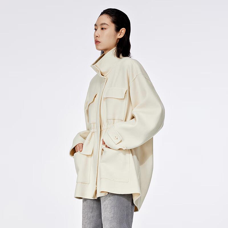 JNBY Women's 22 Winter Loose Fit Wool Blend Jacket