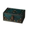 Wooden Jewelry Box Container Craft Box Organizer Holiday Treasure Props Gift Box