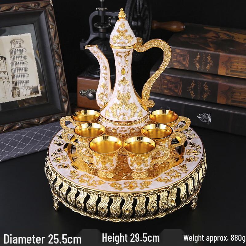 

Metal Desktop Wine Decanter Ornament