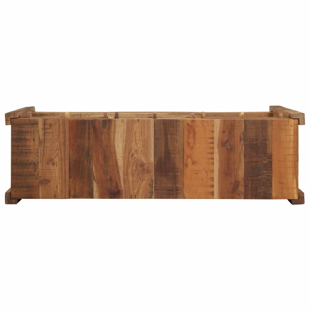 Console Table Brown 107 x 33 x 76 cm Solid Upcycled Wood