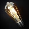 6 Pack ST19 Shape Filament Bulb 4W LED (40W Equivalent) LED Bulb LED Filament Bulb  Restaurant