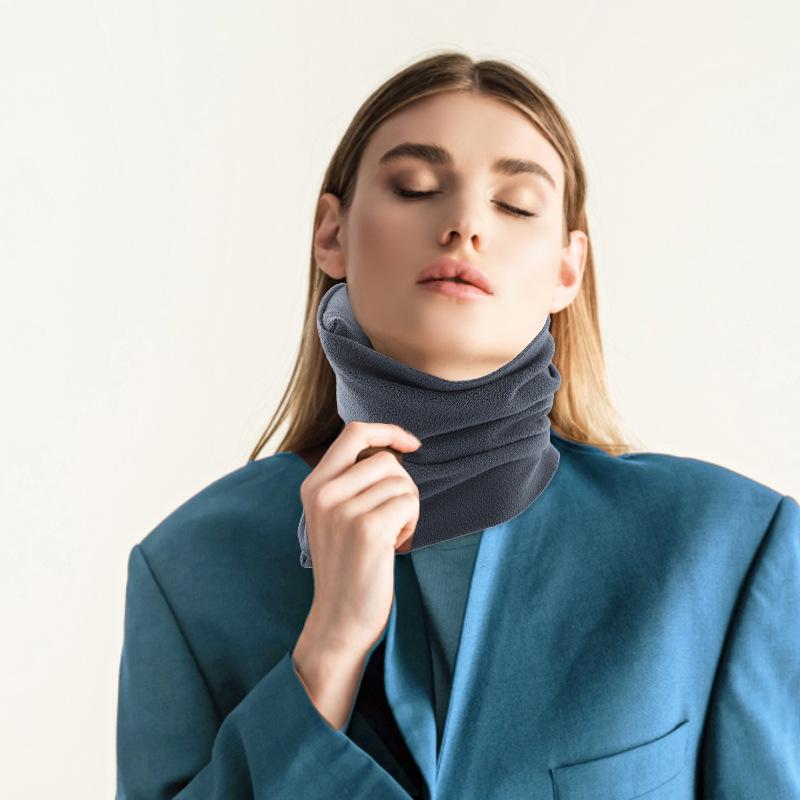 Memory Cotton U-shaped Pillow U-shaped Portable Airplane Pillow Office Nap Artifact