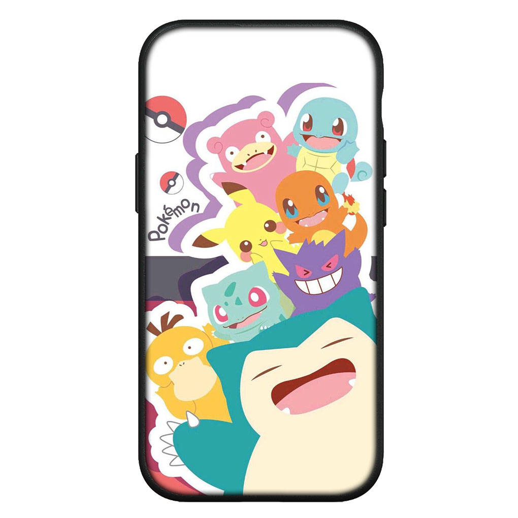 Kryt na iPhone 16 15 Xiaomi Redmi Note 14 13 12 11 Pro Max X 8 16e Samsung Galaxy S25 S24 S23 Moto OPPO Pouzdro na telefon Huawei Mewtwo Pokemon Pikachu Mew