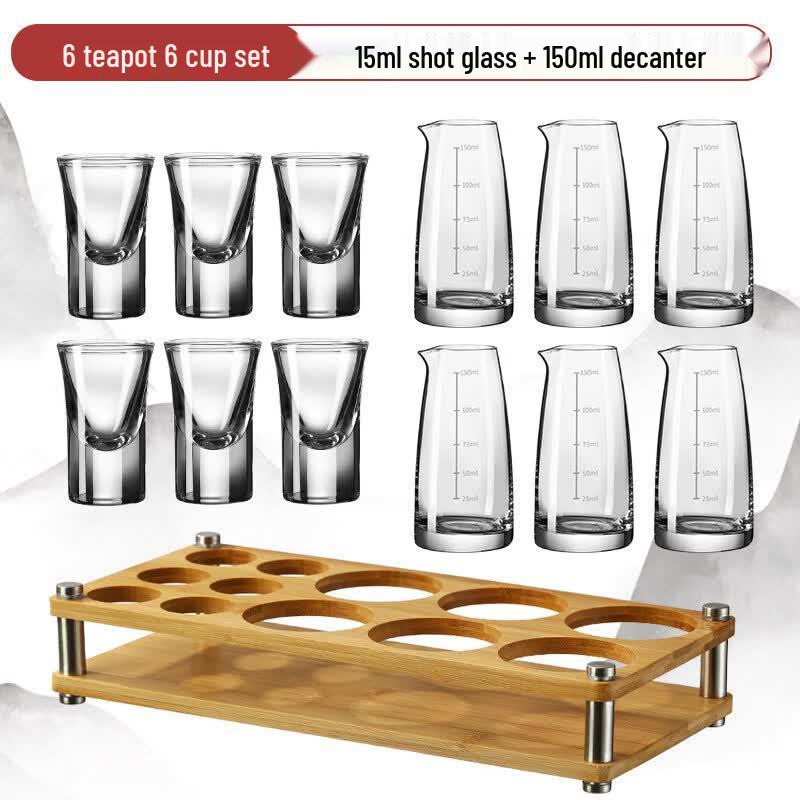 Premium Handmade Baijiu Decanter & Glass Set