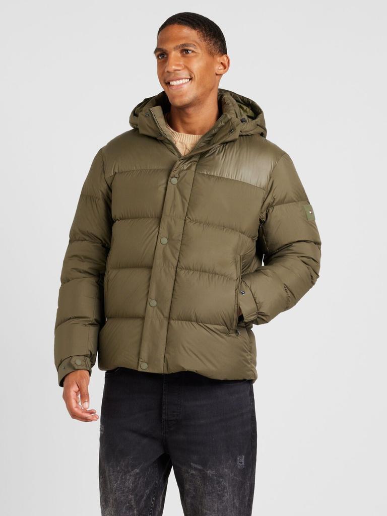 Winter Jacket Tommy Hilfiger Hooded Down Puffer Jacket (MW0MW36569) Army Green