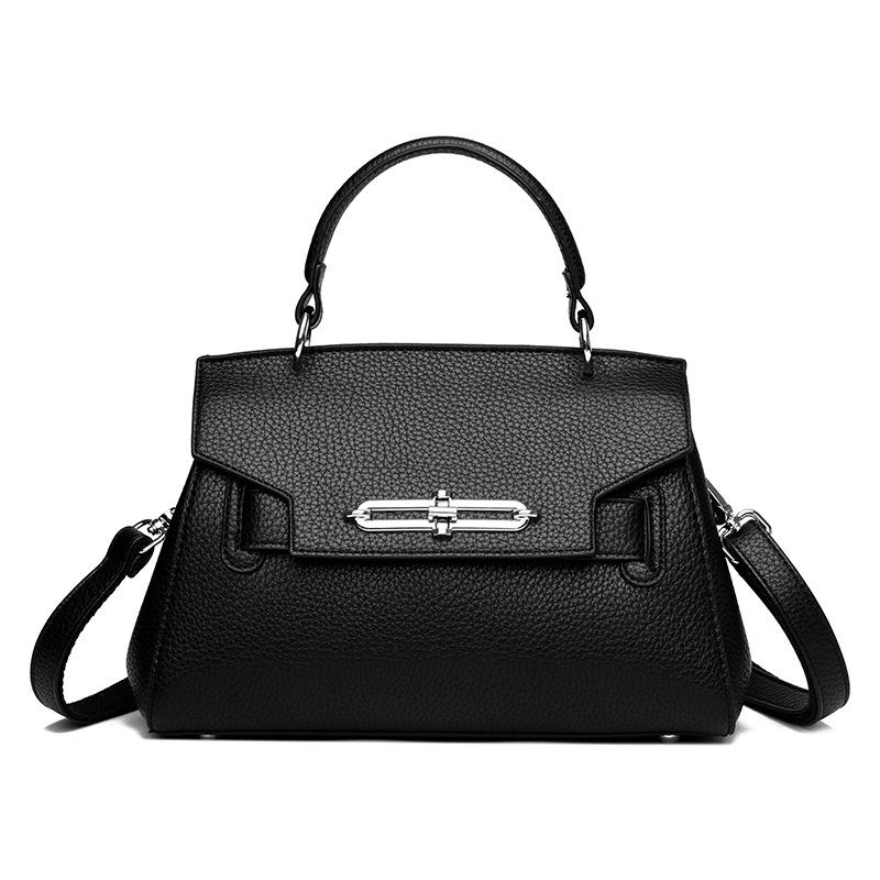 Lychee Pattern Women's Bag New Fashion Crossbody Portable Shoulder Large Capacity Bag