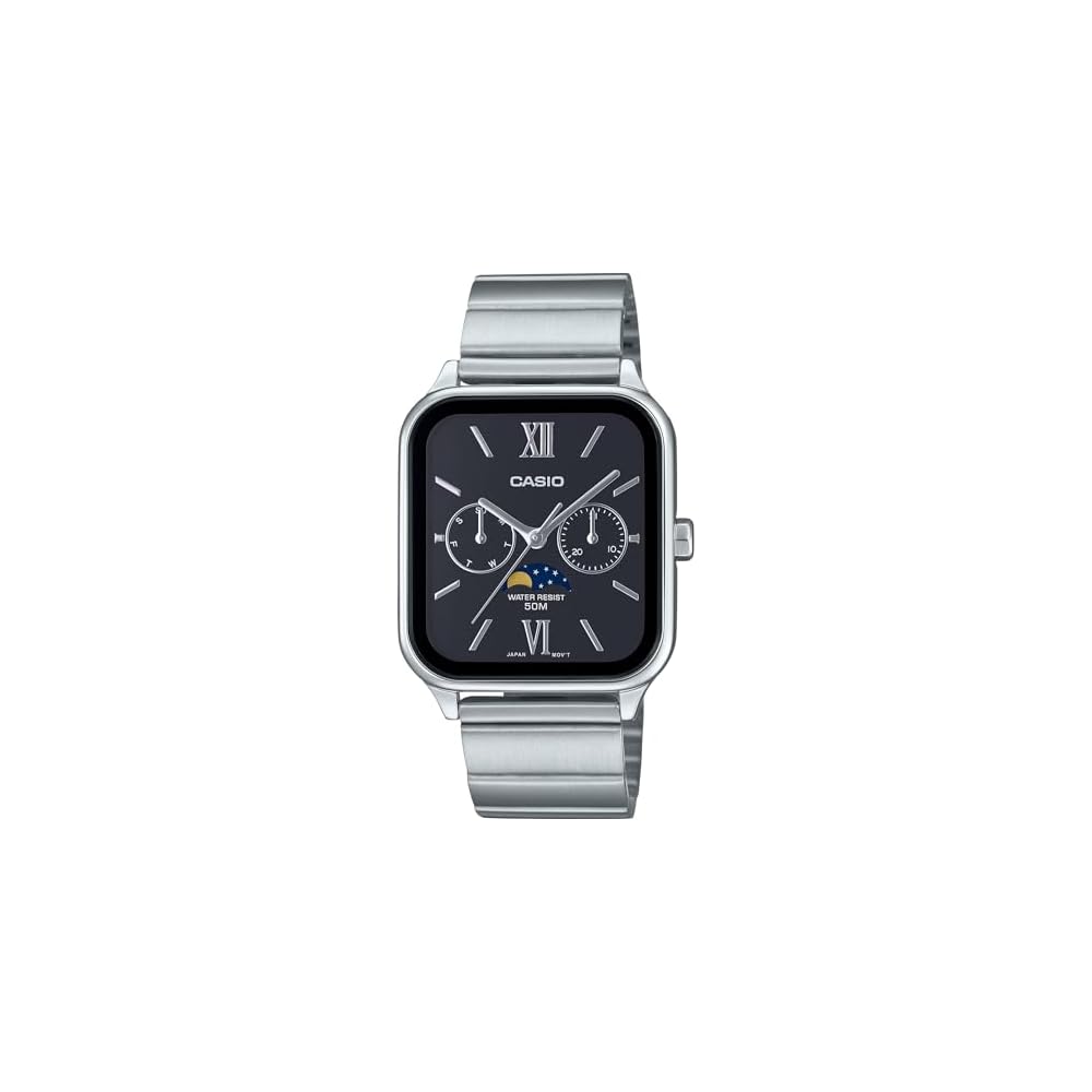 Casio MTP-M305D-1A2VDF Black White Bracelet Men s Watch