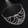 European and American Exaggerated Rhinestone Mask Personality Advanced Sense Pearl Mask Ball Mask