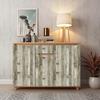 Gray Wood Wallpaper Peel And Stick Wallpaper Faux 3D Plank Paper Wood Self Adhesive Removable Renovation Furniture Cabinet Decor